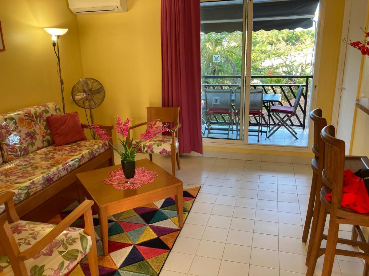 Appartement Arc En Ciel 3 Pieces Avec Acces Piscine Et Plage Saint-Francois  Bagian luar foto