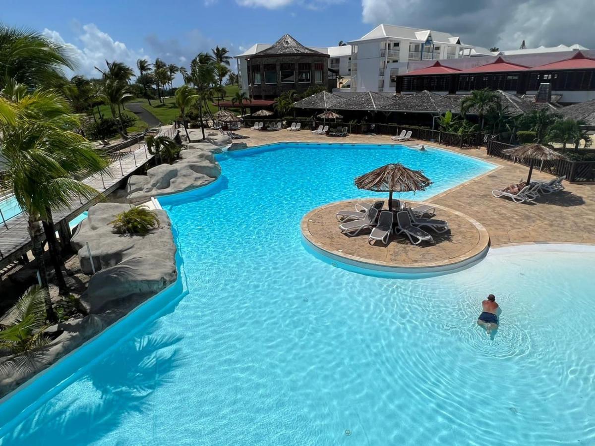 Appartement Arc En Ciel 3 Pieces Avec Acces Piscine Et Plage Saint-Francois  Bagian luar foto