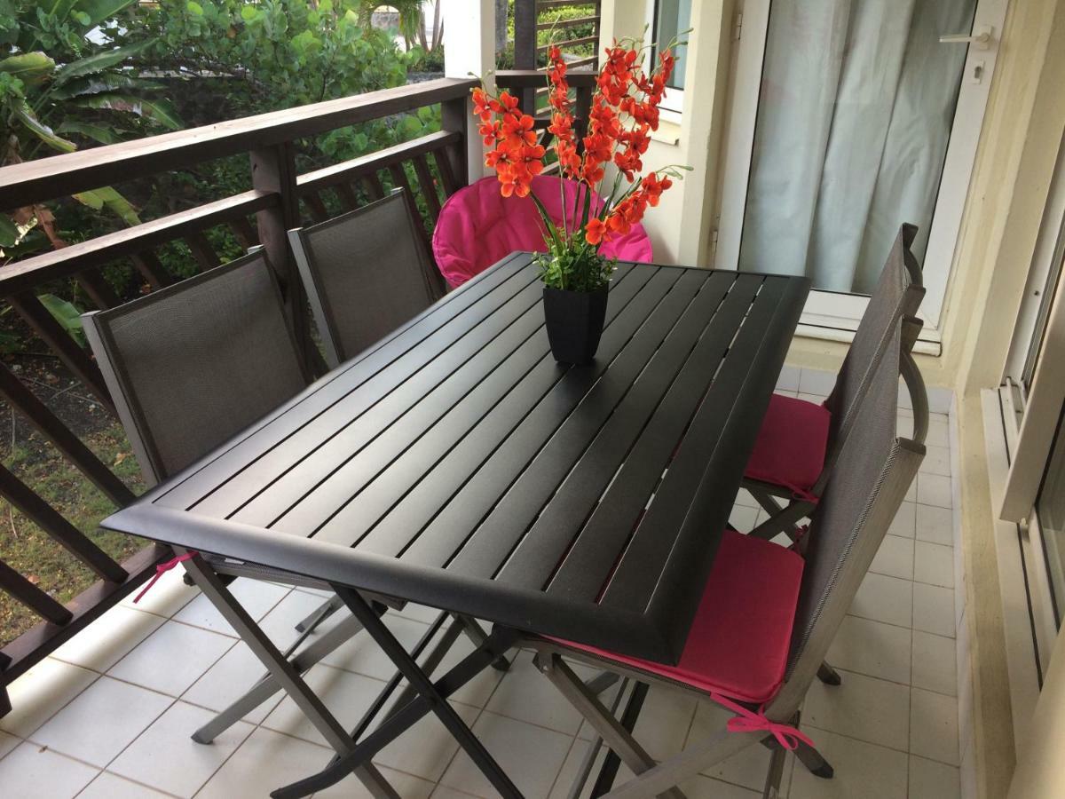 Appartement Arc En Ciel 3 Pieces Avec Acces Piscine Et Plage Saint-Francois  Bagian luar foto
